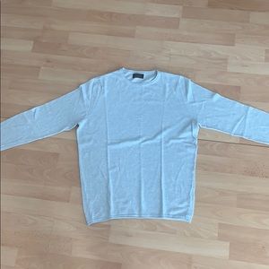 zara weaved cotton sweater